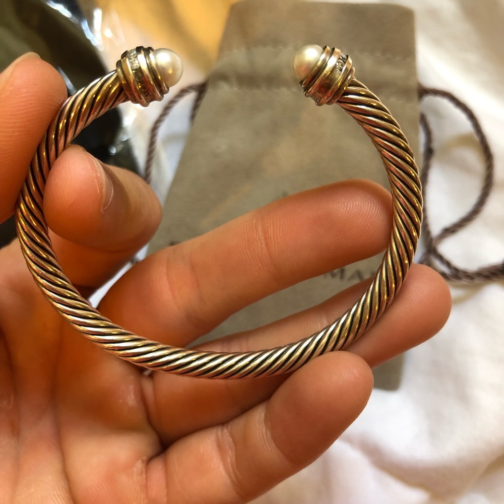 David yurman cable classics 5mm pearl